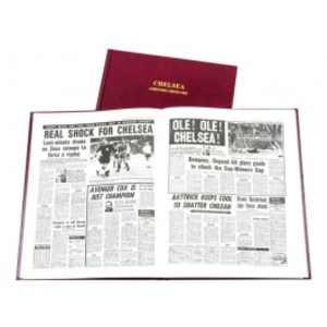 Chelsea Football Newspaper Book