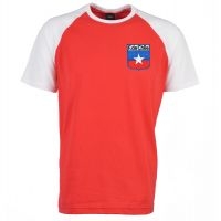Chile Raglan Sleeve Red/White T-Shirt