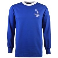 Everton 1966 FA Cup Final Retro Football Shirt.