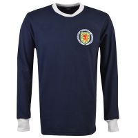 Scotland 1970s Kids Retro Football Shirt