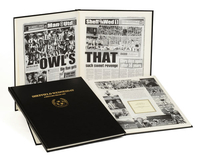 Sheffield Wednesday Football Newspaper Book