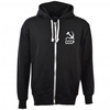 Soviet Union (CCCP) Zipped Hoodie - Black