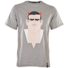 Stanley Chow Cantona T-Shirt Grey Marl