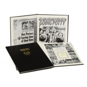 Stoke City Football Newspaper Book