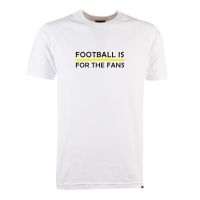 Yellow Football is for the Fans - White T-Shirt