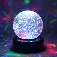 3" Light Up Glitter Ball
