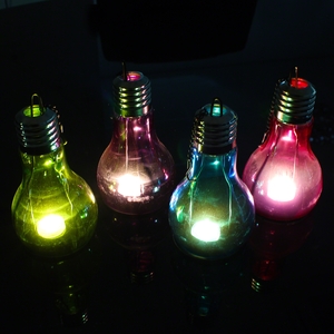 Hanging Light Bulb Shape Tealight Holder (Single)