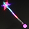Large Flashing Snowflake Wand