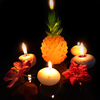 Large Pineapple Candle