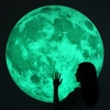 Large/XL Glow Moon Light Wall Stickers