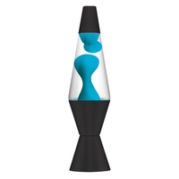 Lava Lamp Neon Blue/Clear - 14.5" LAVA Brand