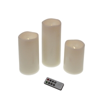 LED Outdoor Candles (3 Pack)