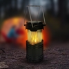 LED Pop Up Camping Lantern with a Flame Effect