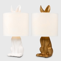 Lepus Matt Ceramic Hare Table Lamp