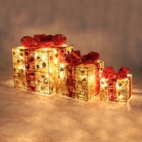 Light Up Christmas Parcels (3 Pack)