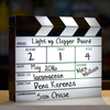 Light Up Clapperboard
