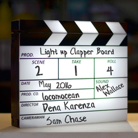 Light Up Clapperboard