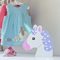 Light Up Wooden Unicorn