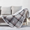 Luxury Soft Heated Plaid Throw 120cm x 160cm