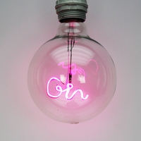 Pink Gin LED Filament Bulb