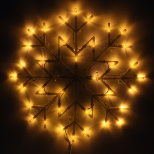 Snowflake Silhouette Light
