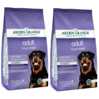 Arden Grange Chicken & Rice Large Breed Adult Dog Food 12kg x 2