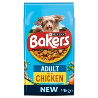 Bakers Chicken & Vegetable Adult Dog Food 1.2kg