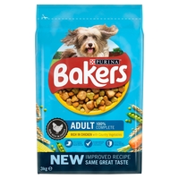 Bakers Chicken & Vegetable Adult Dog Food 3kg
