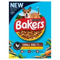 Bakers Complete Chicken & Vegetable Small Breed Adult Dog Food 1.1kg