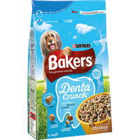 Bakers Dentacrunch Chicken & Vegetable Adult Dog Food 2.7kg