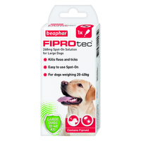 Beaphar FIPROtec Spot On for Dogs Large Dog 1 Pipette