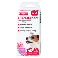 Beaphar FIPROtec Spot On for Dogs Small Dog 1 Pipette