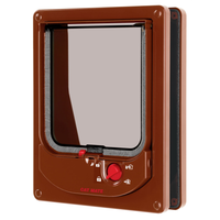Cat Mate Electromagnetic Flap Brown