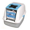 Catit Hooded Cat Litter Pan Blue