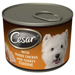 Cesar Can Chicken Adult Dog Food 185g x 12