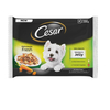 Cesar Pouch Deliciously Fresh Selection In Jelly Adult Dog Food 100g x 4