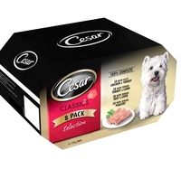 Cesar Trays Classics Selection Adult Dog Food 150g x 8