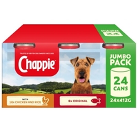 Chappie Favourites in Loaf Wet Dog Food 412 x 48