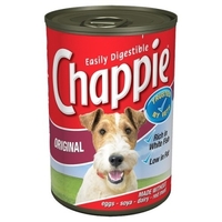 Chappie Original Tin Wet Dog Food 12 Pack