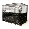 Charley Chau Crate Mattress & Bed Bumper Set Dotty Charcoal - Large