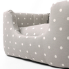 Charley Chau Deeply Dishy Dog Bed Dove Grey - Medium