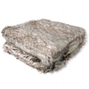 Charley Chau Faux Fur Luxury Dog Blanket Silver Fox Medium