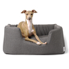 Charley Chau Weave Deeply Dishy Luxury Dog Bed Slate Medium