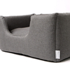 Charley Chau Weave Deeply Dishy Luxury Dog Bed Slate Small