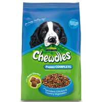 Chewdles Complete Chicken & Veg Puppy Food 15kg x 2
