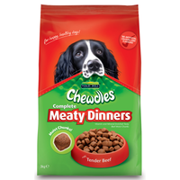 Chewdles Dog Meaty Dinners Beef 3kg