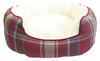 Christmas Dog Bed with Reversible Cushion 75cm x 60cm x 20cm