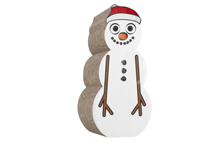 Christmas Snowman Cat Scratcher Toy