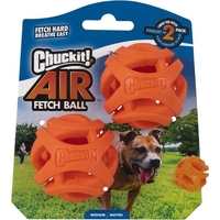 Chuckit! Air Fetch Ball for Dogs Medium 2 Pack