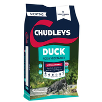 Chudleys Hypoallergenic Duck with Rice & Vegetables Working Dog Food 15kg x 2